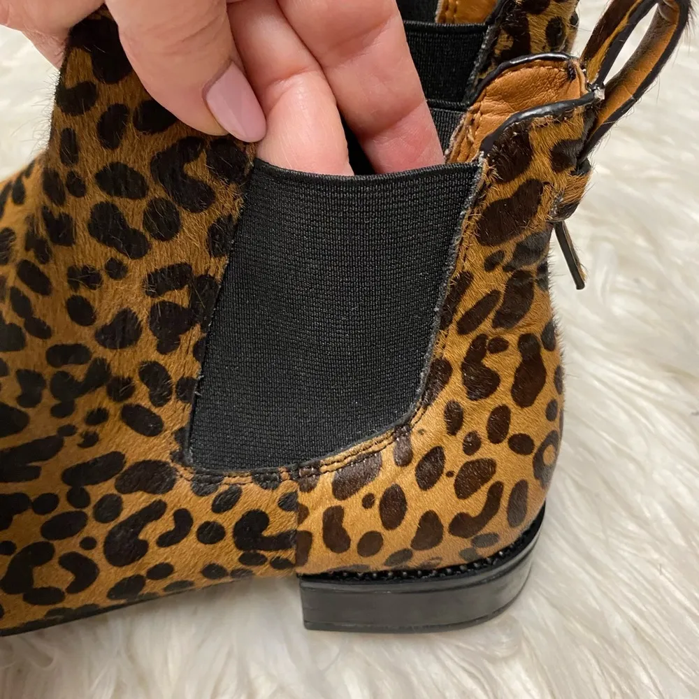 New Sarto Franco Sarto Size 6M Calf Hair Boots - Image 8