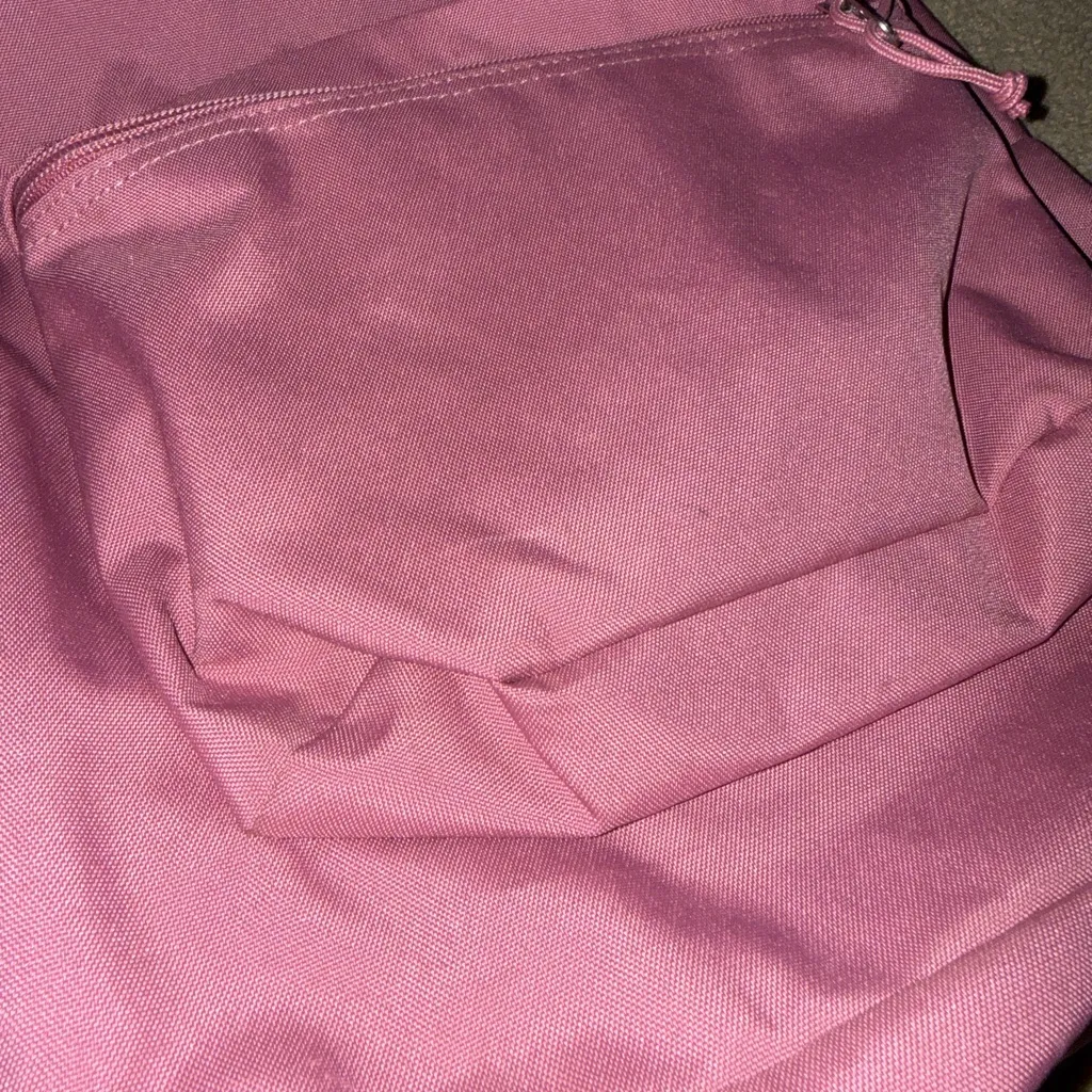 JANSPORT Pink Backpack‎ Classic School Bag Adjustable Straps Unisex Travel - Image 10