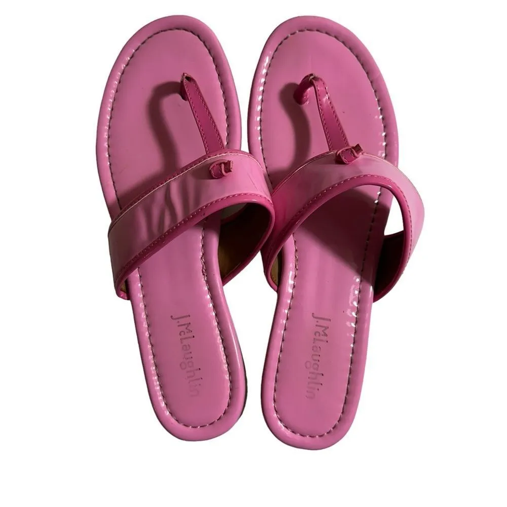 J. McLaughlin  Shoes Pink Sandals - Size 9‎ - Image 7