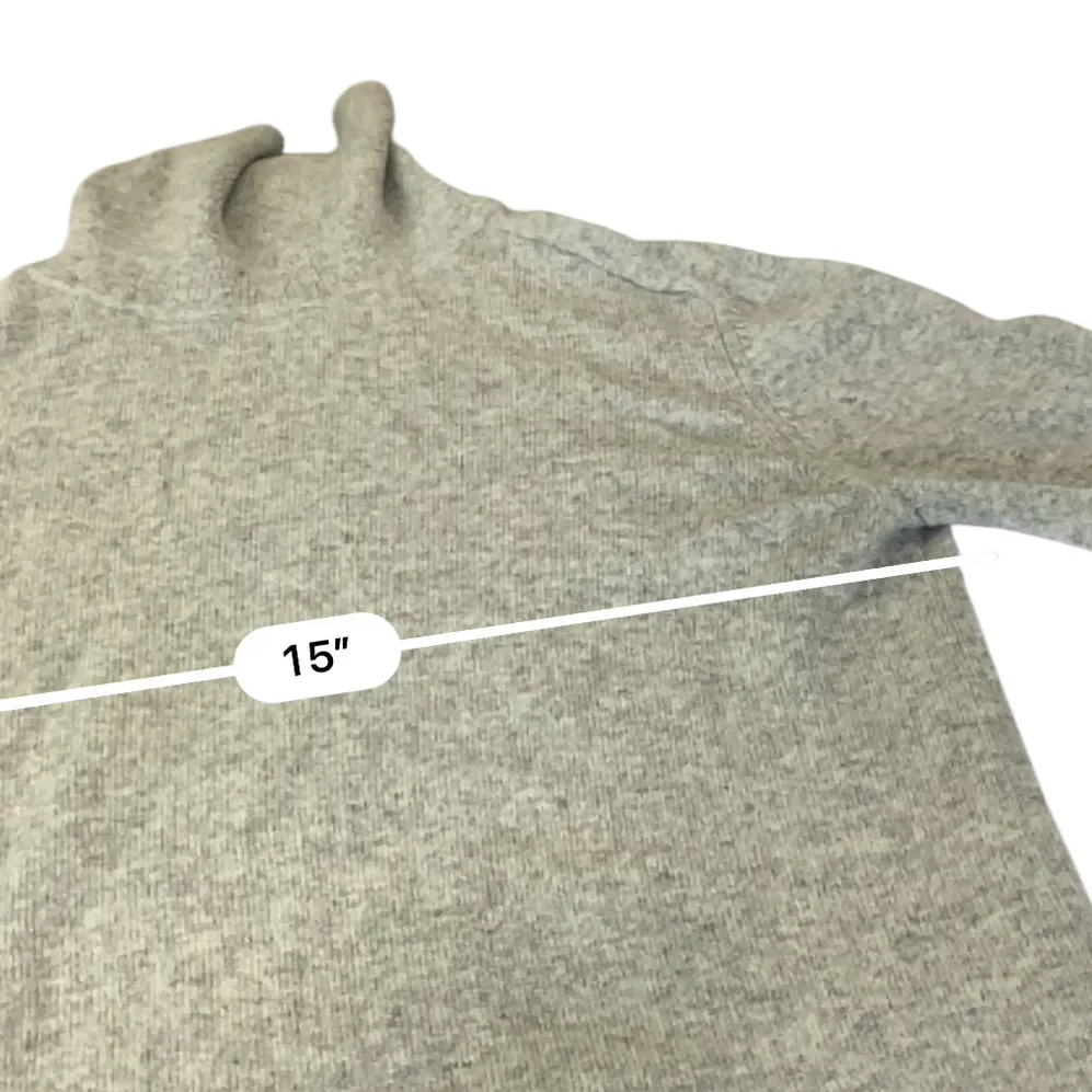 Everlane Gray CASHMERE Turtleneck Sweater Size XS Extra Small - Image 6