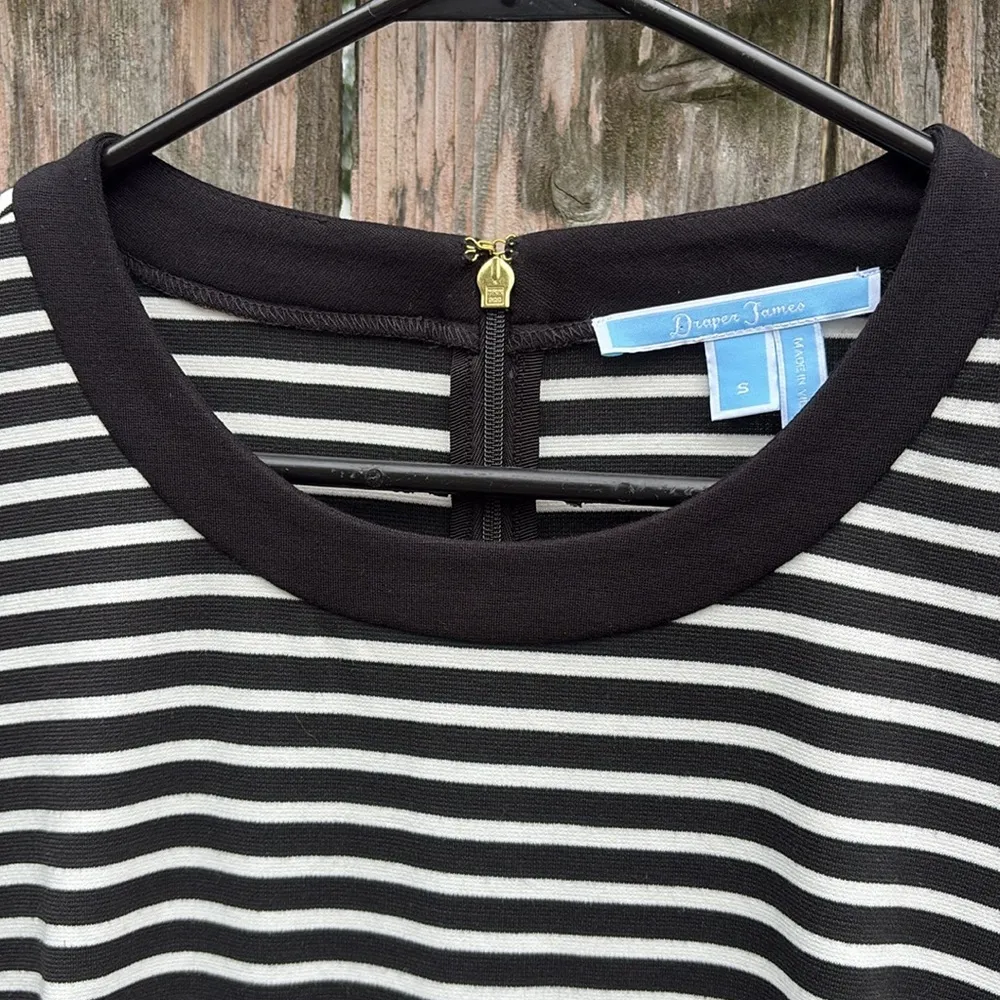 EUC Draper James Persley Ponte Dress Striped Size Small - Image 7