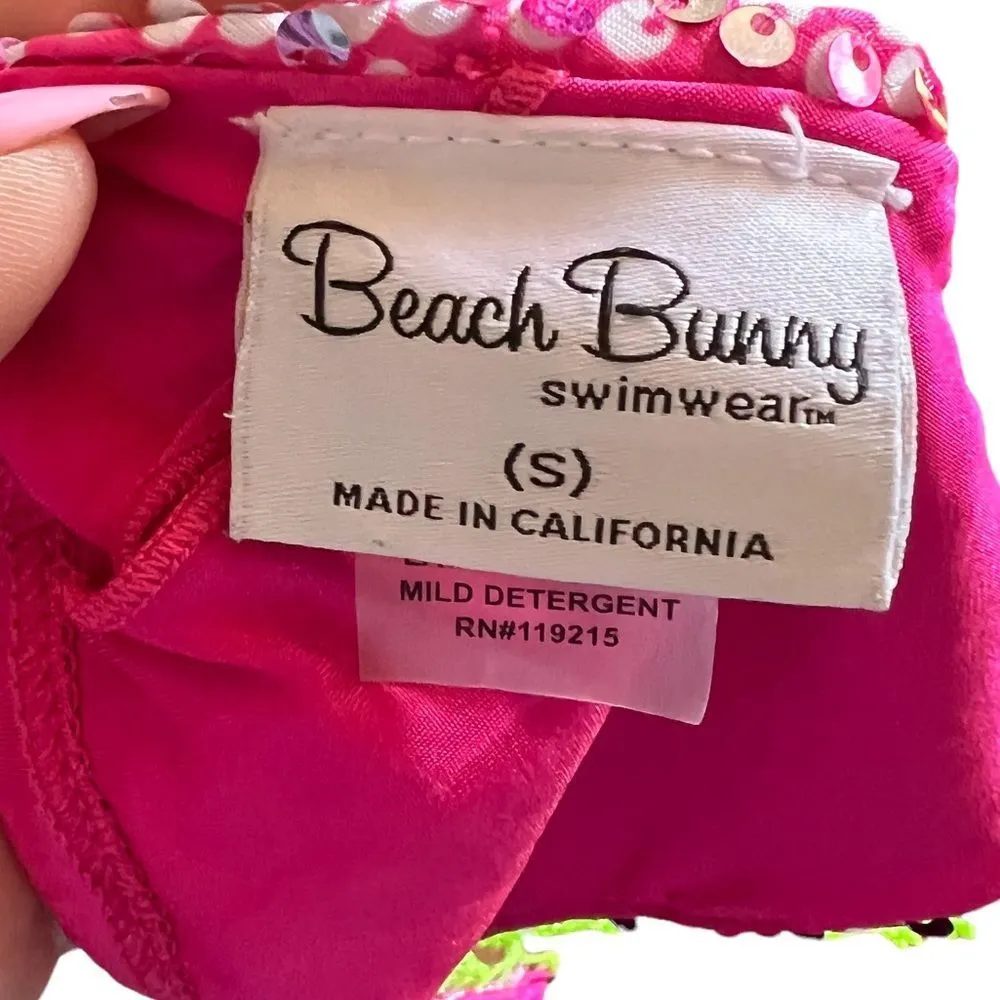 Beach Bunny Sequin Bikini‎ Top - Image 4