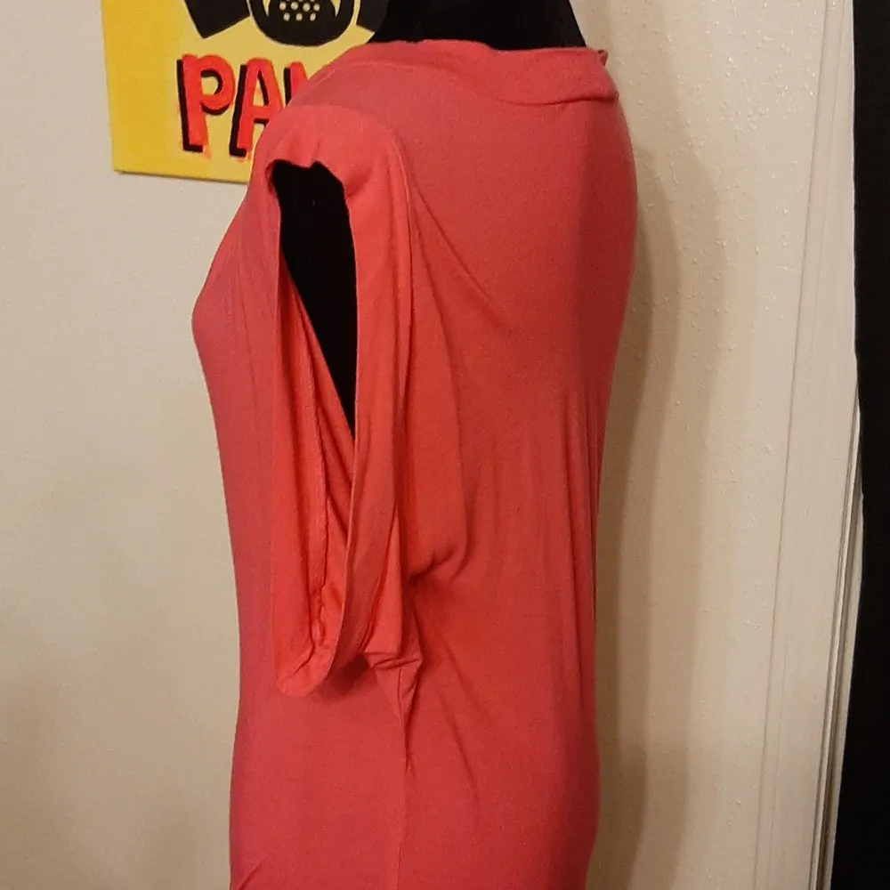 Neon pink vintage dress Size M - Image 4
