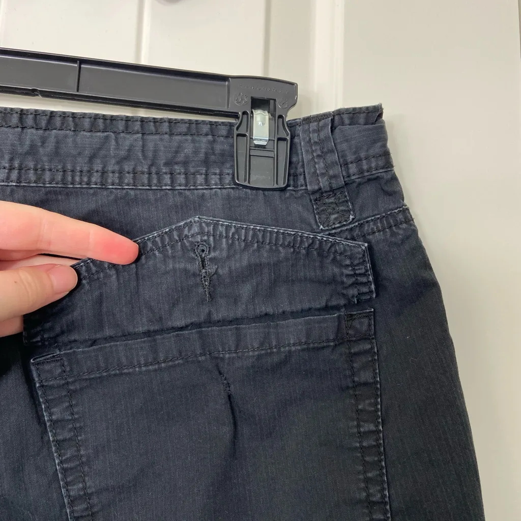 Calvin Klein women’s black drawstring waist deep pockets‎ cargo pants size 12 - Image 5