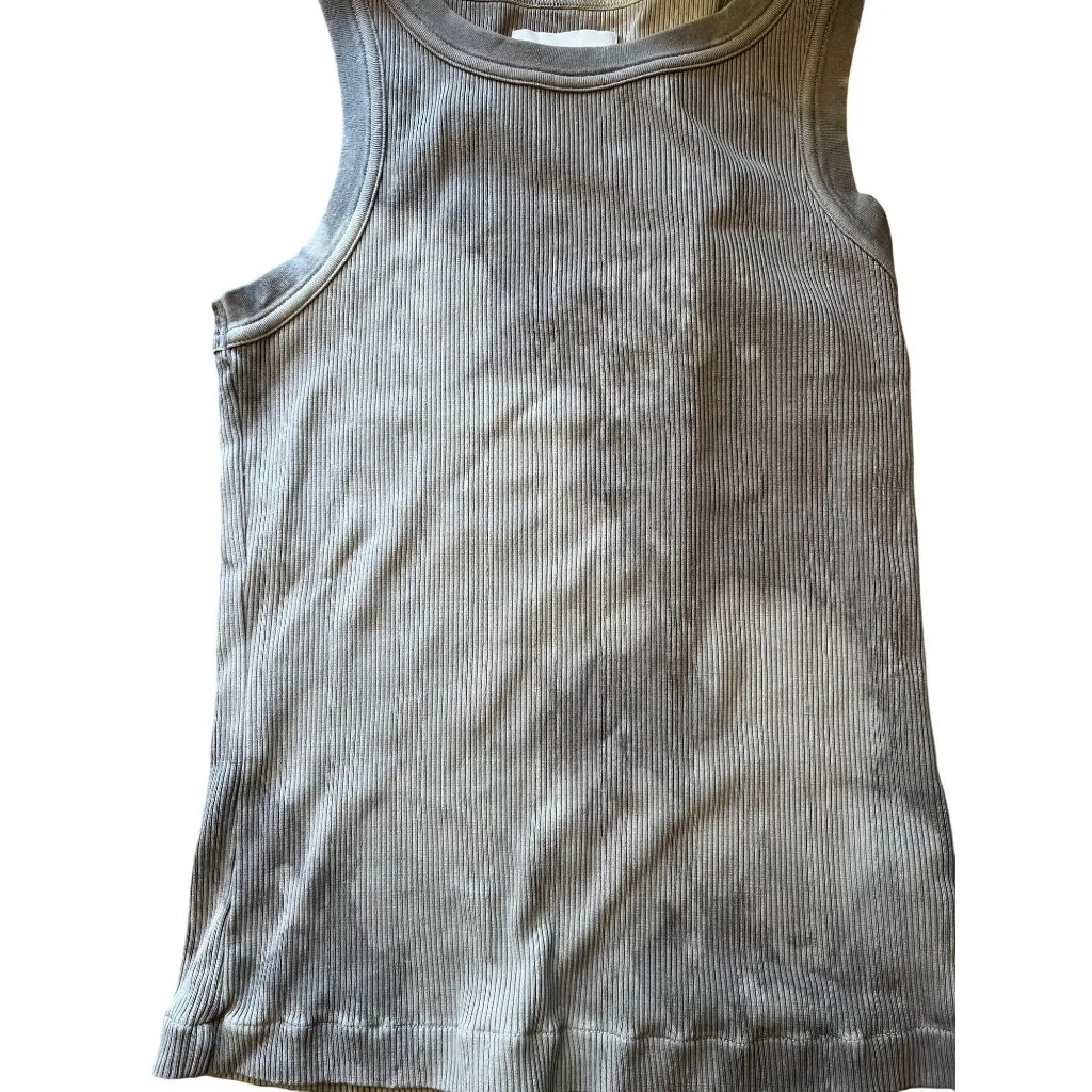 Citizens of Humanity Isabel Rib Tank in Sandatlas Large New Womens Sleeveless - Image 8