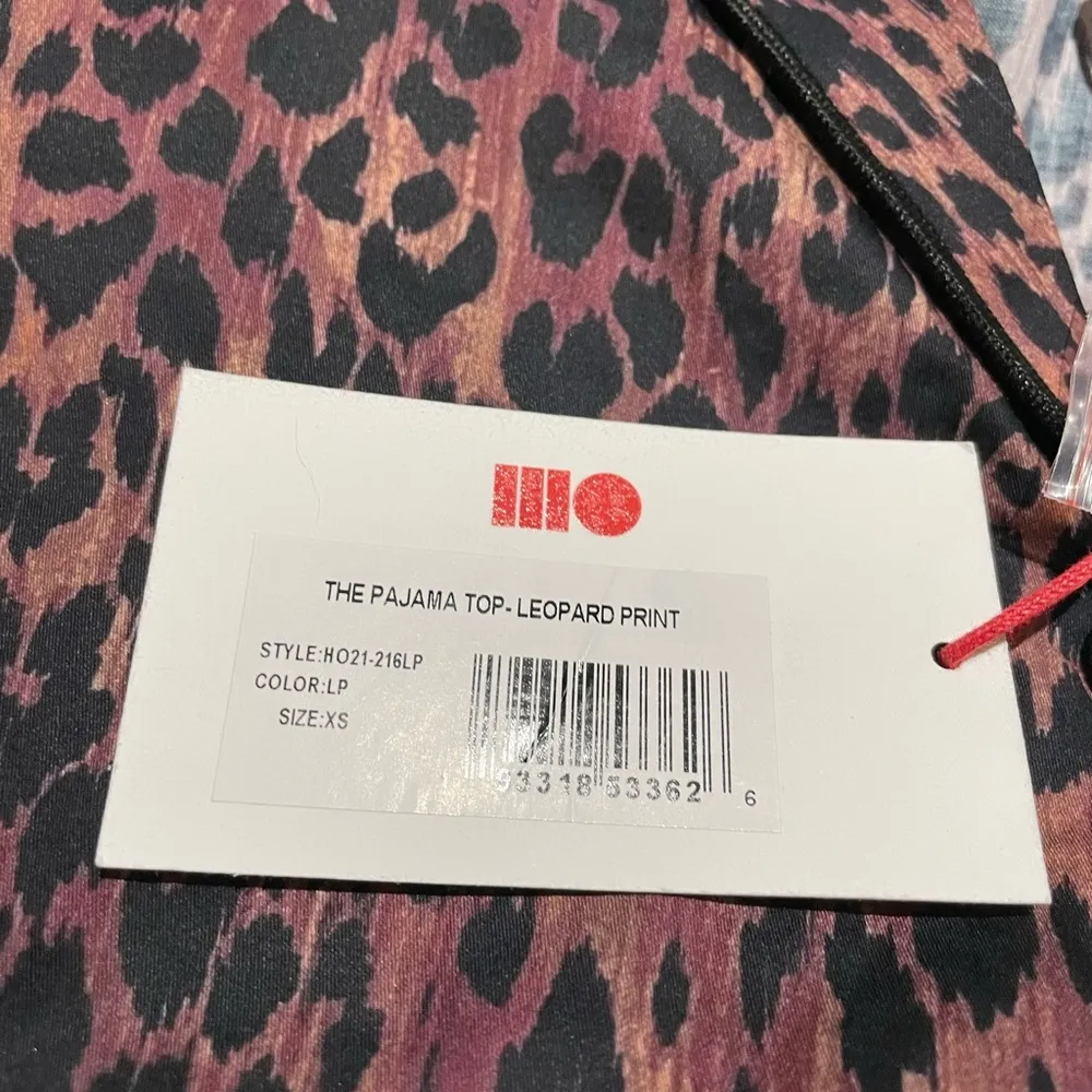 NWT Solid & Striped X Revolve The Pajama Set Oversized Animal Print XS Oversized - Image 9