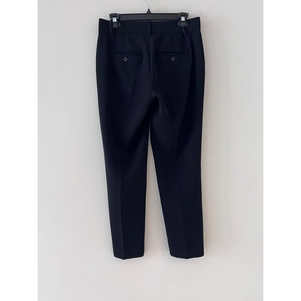 Vince black classic flat front  pants size 4 excellent pre owned condition - Image 4