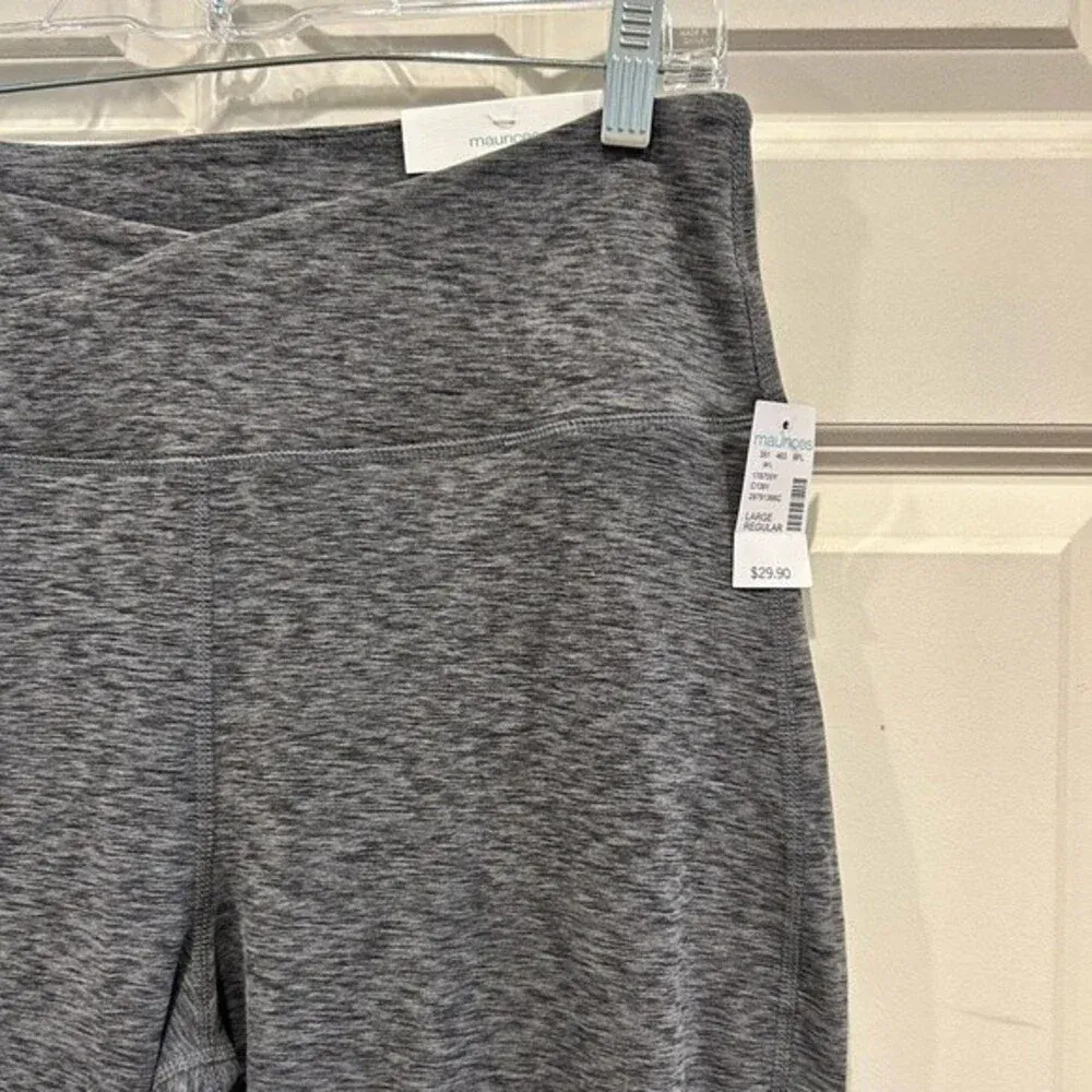 Maurices Gray Super High Rise Luxe Bootcut Leggings‎ size L - Image 2