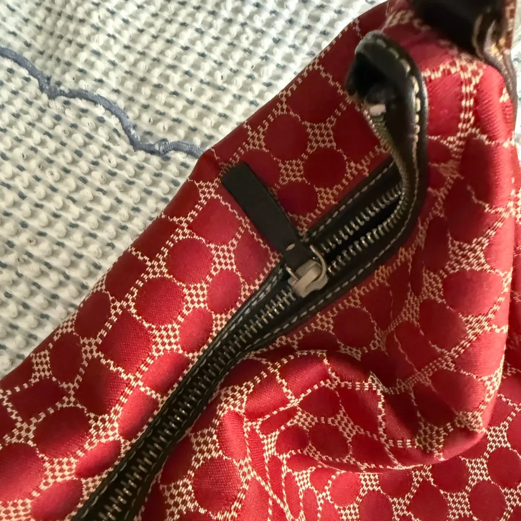 Kate Spade Dot Noel Ruby Handbag Red - Image 5