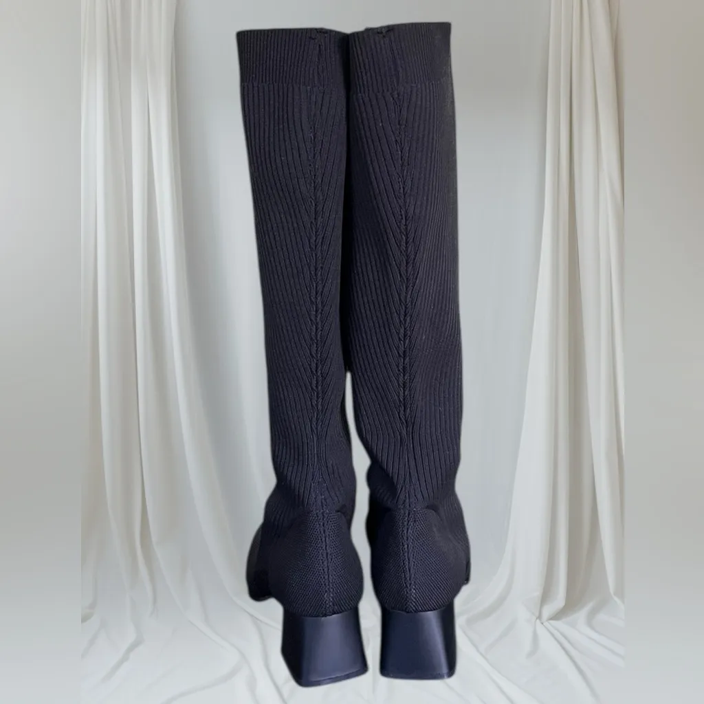 NWOT Dream Pairs Elegant Black Water Resistant Sock Boots Retail 59.99 - Image 11