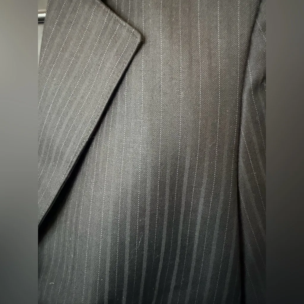 Anne Klein Women's Black Pinstripe Blazer NWT - Image 2