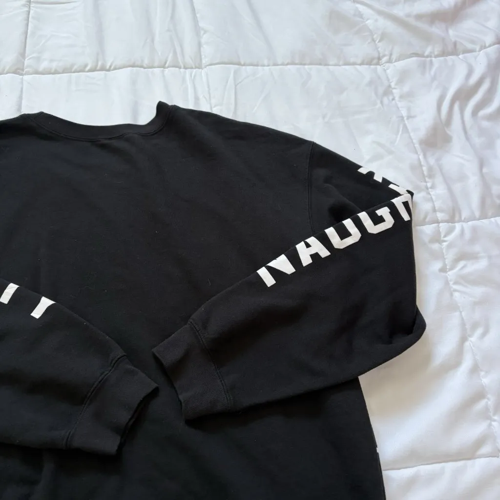 The Grinch Black Sweater Womens Pullover Dr. Seuss Santa Christmas Holiday - Image 7