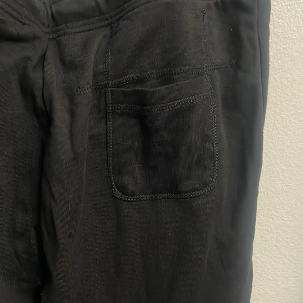 Active Black Sweatpants Joggers Pockets Women's XL NEW - Image 8