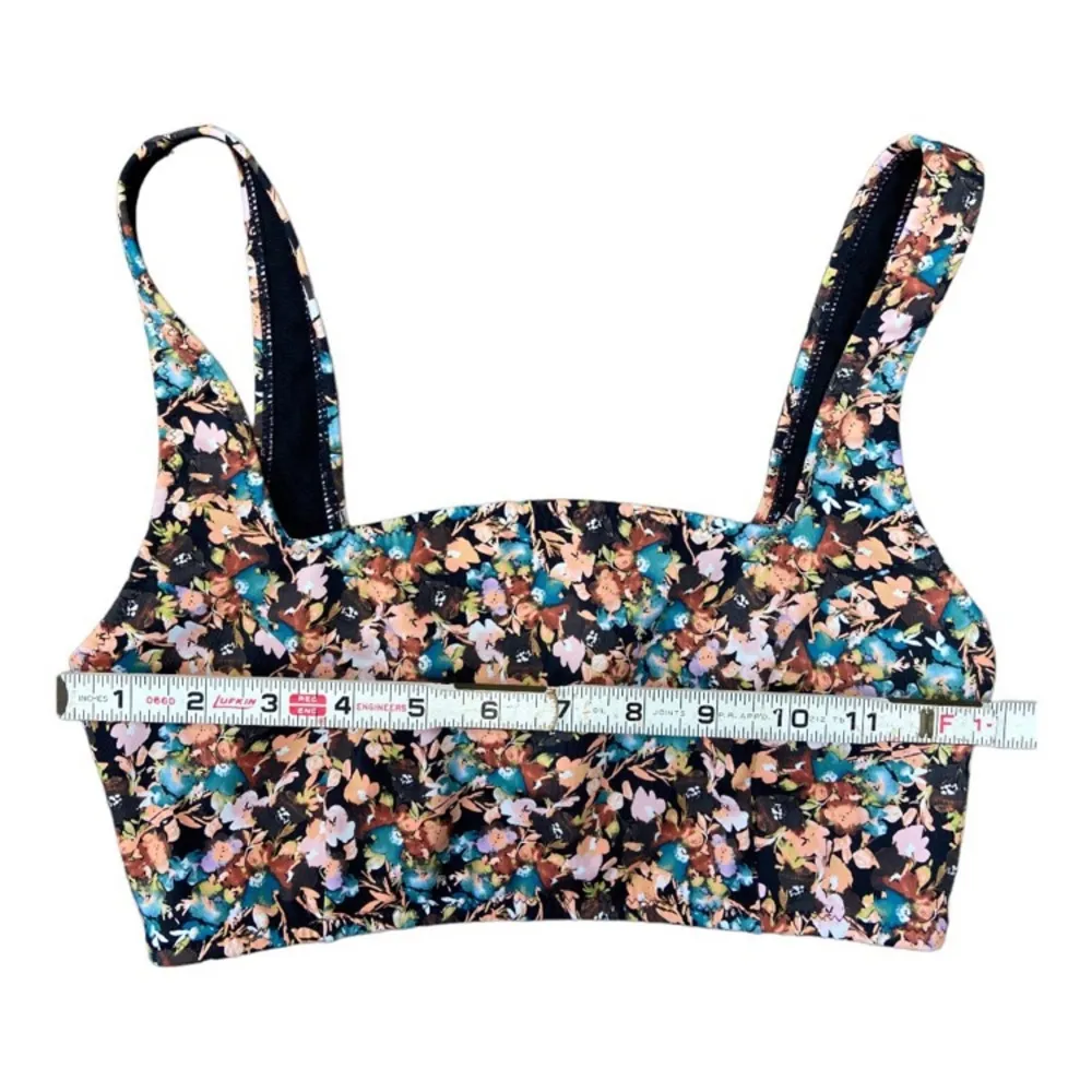 Roxy  Girls Juniors Beach Classics Floral Bikini Top Size Small - Image 6