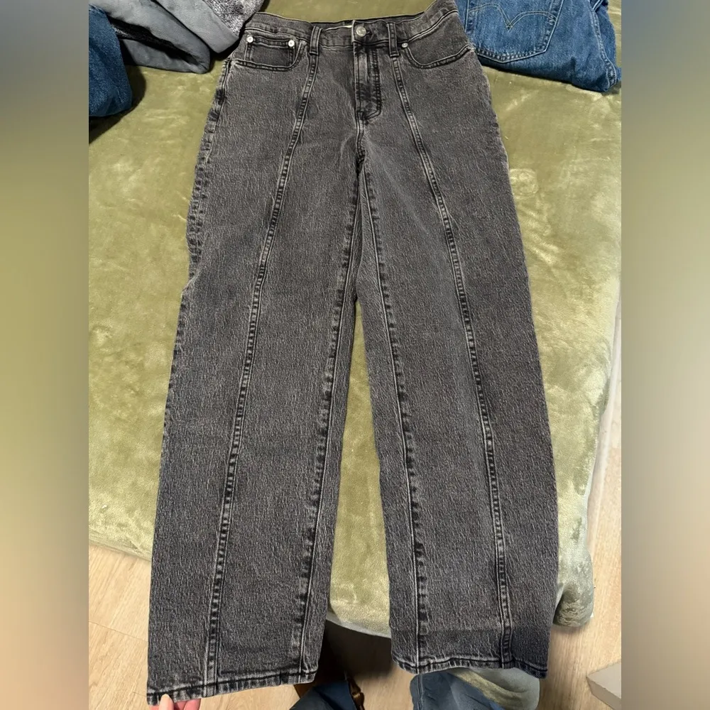Madewell The Perfect Vintage Straight Jean in Meaford Wash Size 27 - Image 5