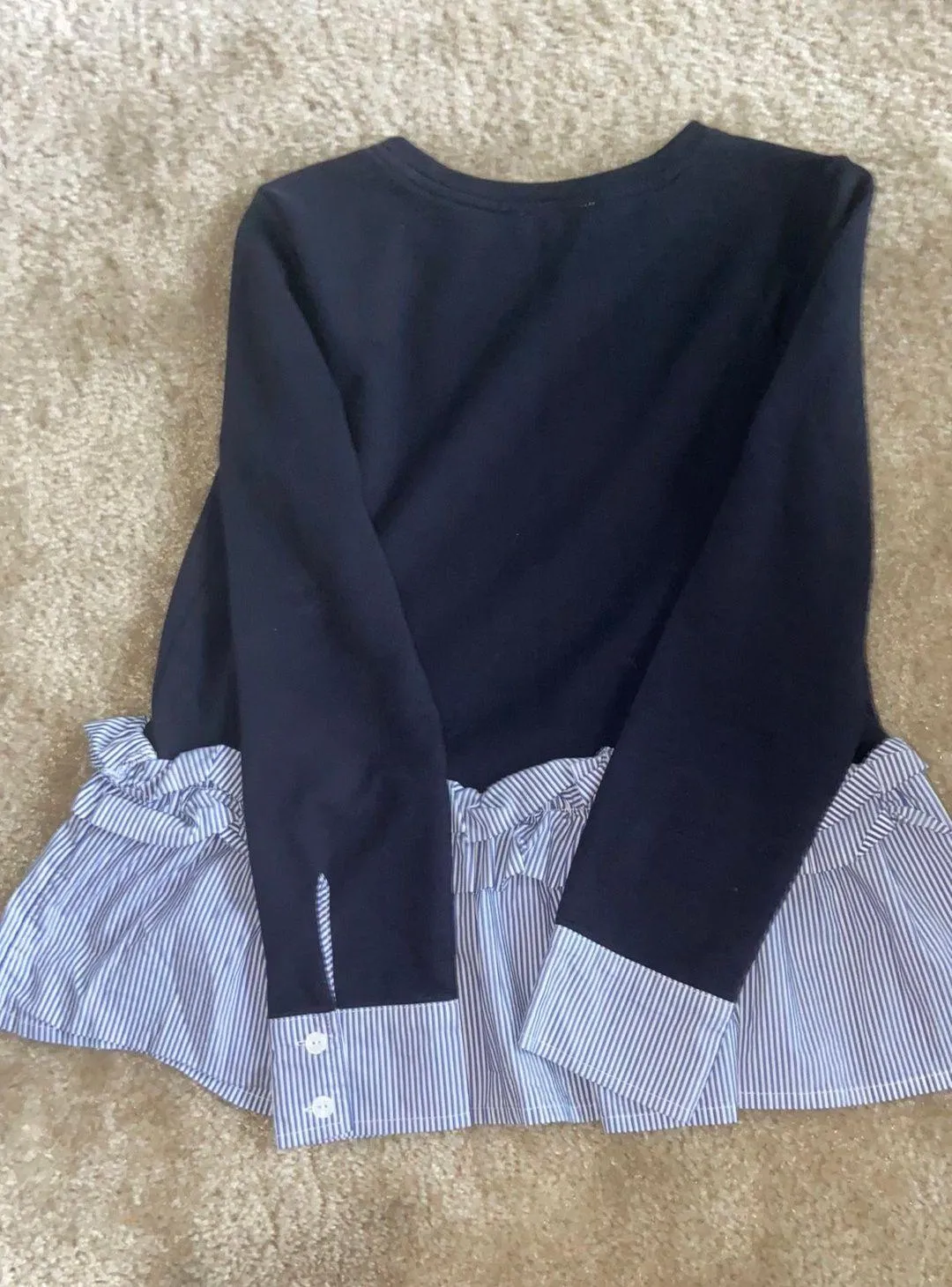 Sugar Lips Blue Business Casual Top - Image 3