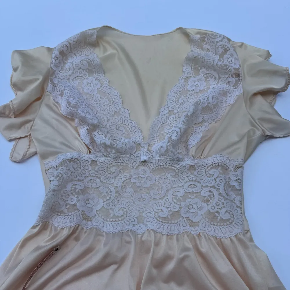 Vintage OLGA Lace Romper Lingerie XS - Image 5