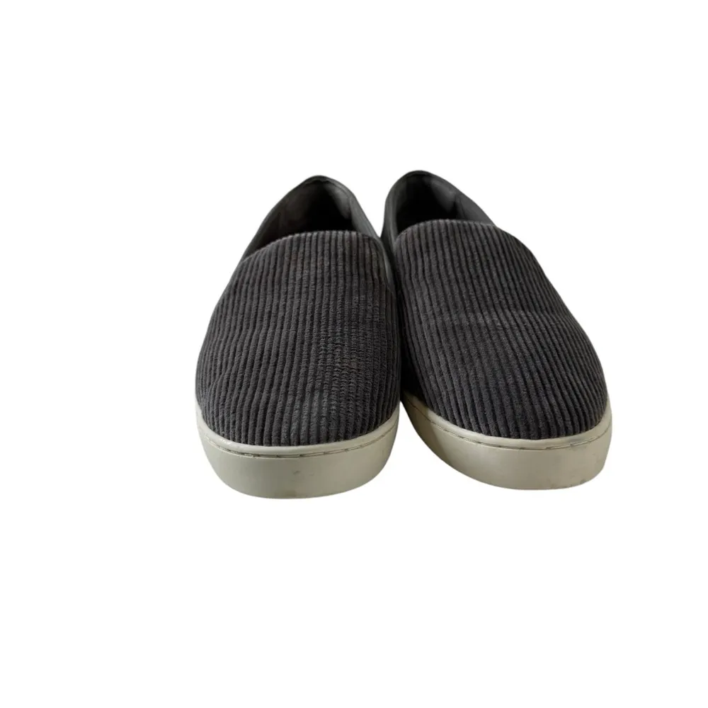 Birdies The Swift Charcoal Gray Corduroy Slip On Shoes 10 - Image 3