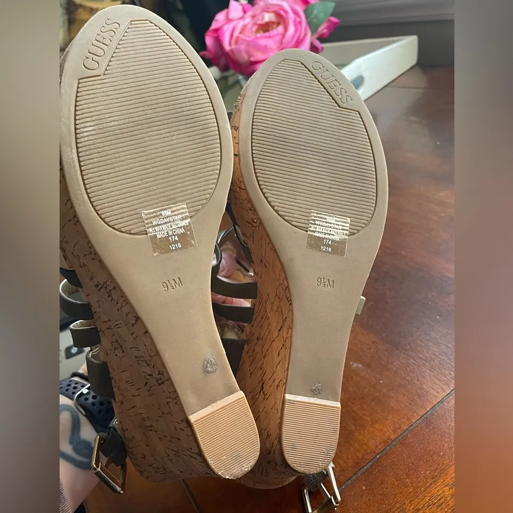 Guess wedges green size‎ 9.5 - Image 4