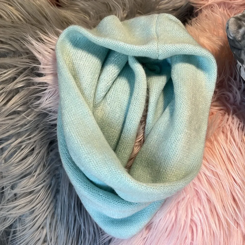 Old Navy Reach for the Sky Blue Scarf Funnel Infinity - Image 2