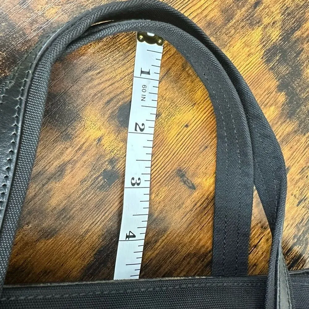 Gucci Vintage Nylon Tote Bag Black - Image 14