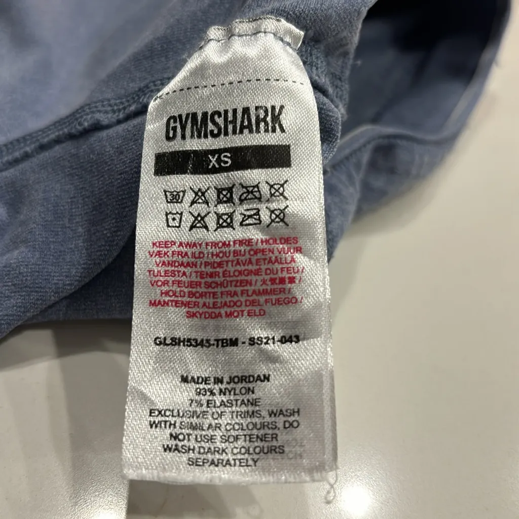 Gymshark Women’s Heather Blur Biker Shorts - Image 9