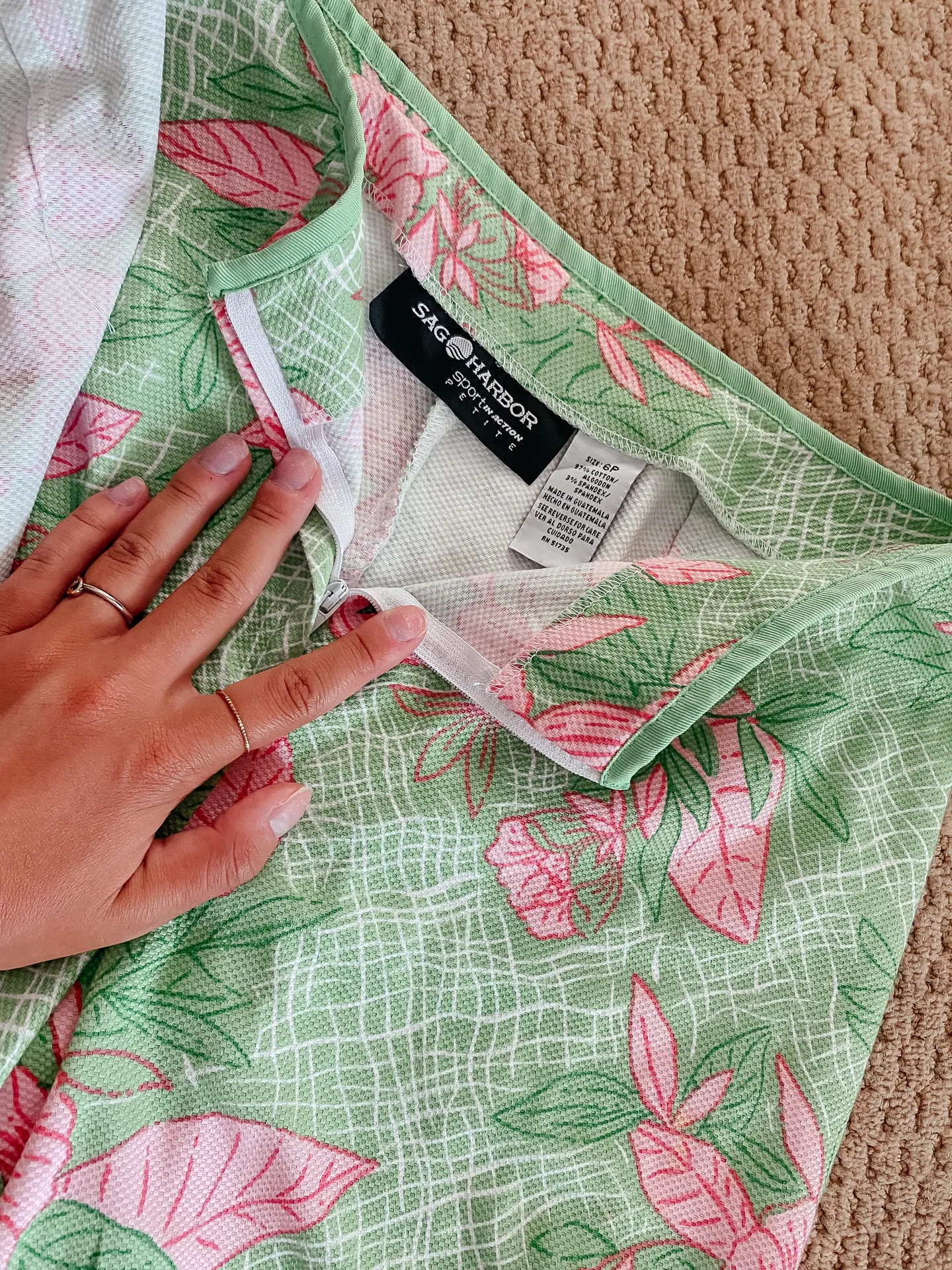 Sea harbor Floral Skort - Image 2