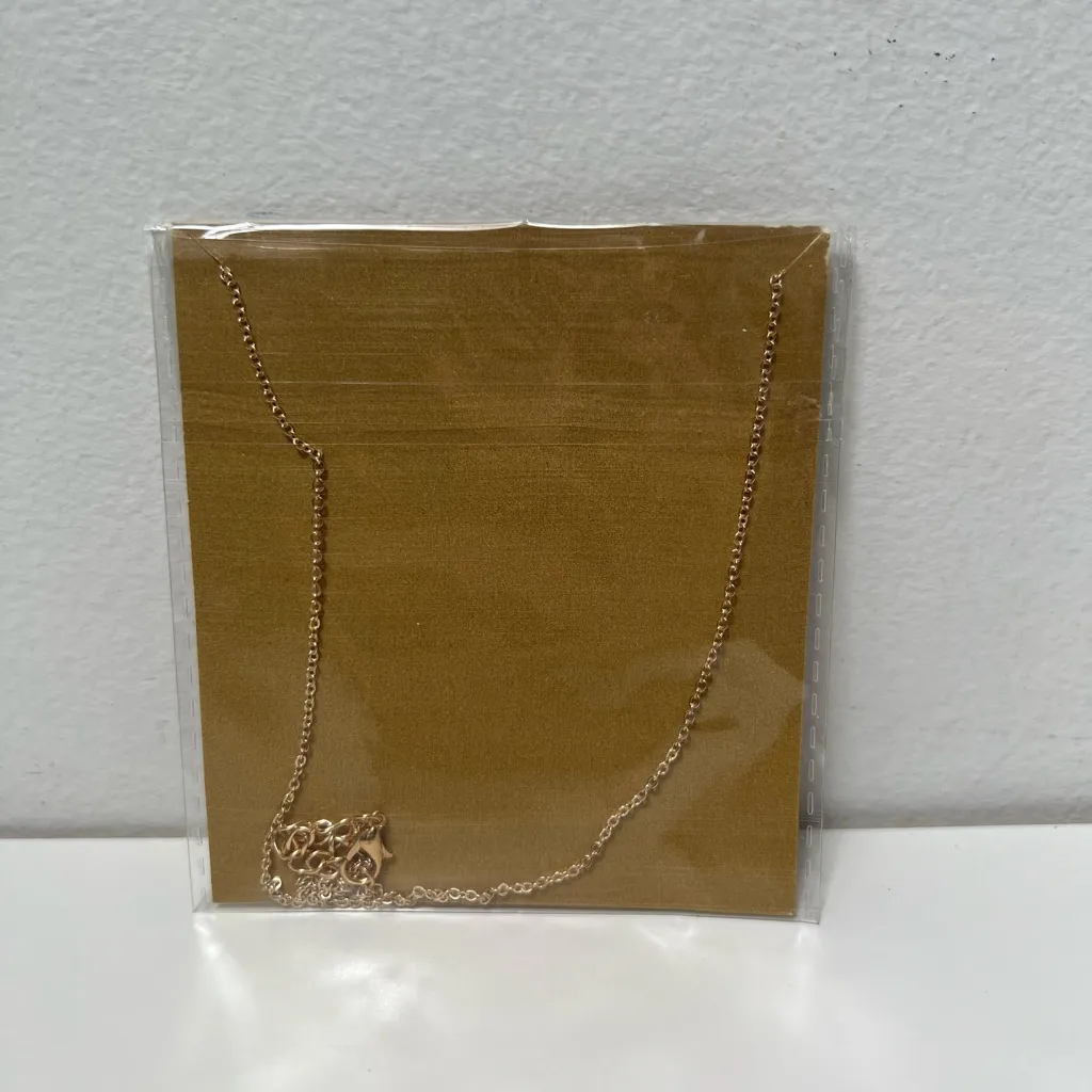 New Beginning New Year’s Resolution Adjustable Gold Lotus Flower Necklace - Image 5