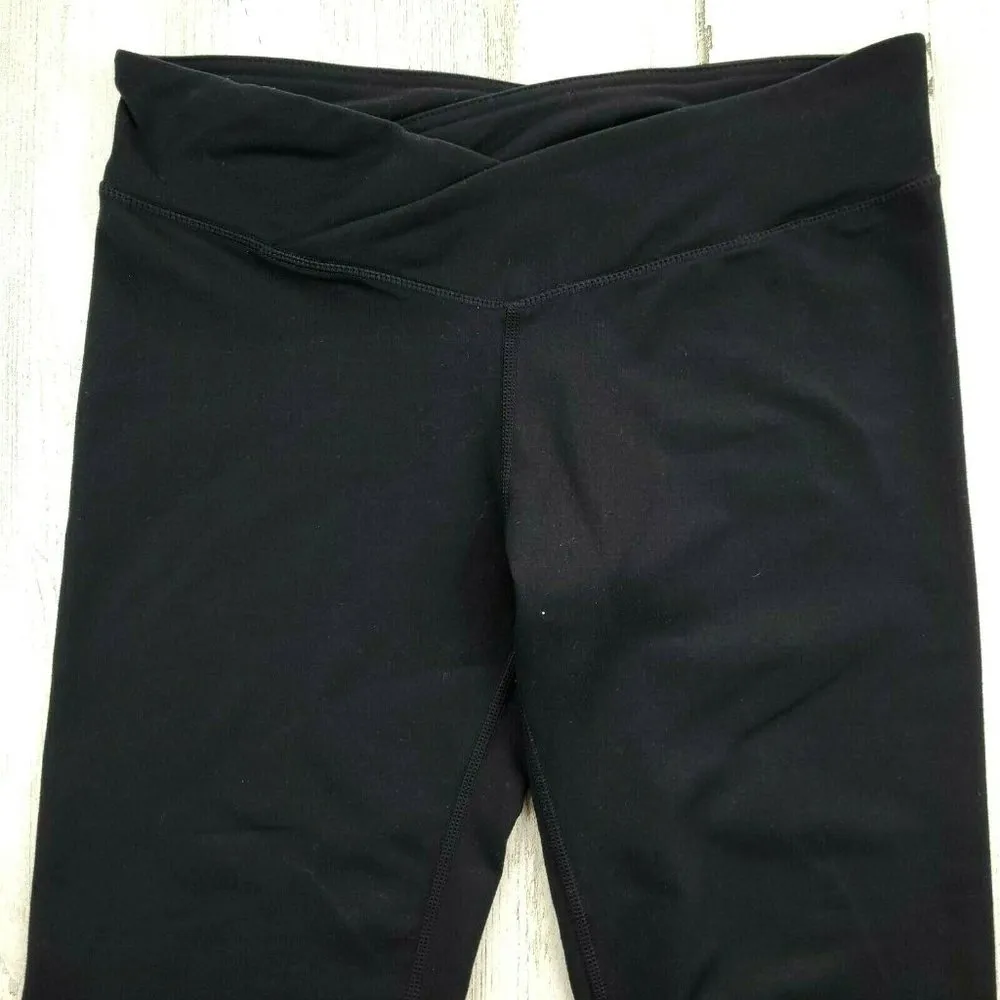 Fabletics Womens Yoga Leggins Black SZ S - Image 2