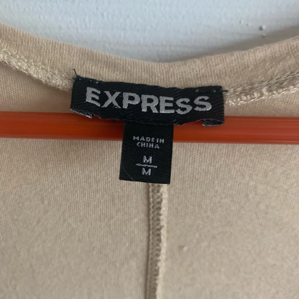 Express Ombré Pink to Gold Sequin Sleeveless Tank Top Size Medium - Image 2