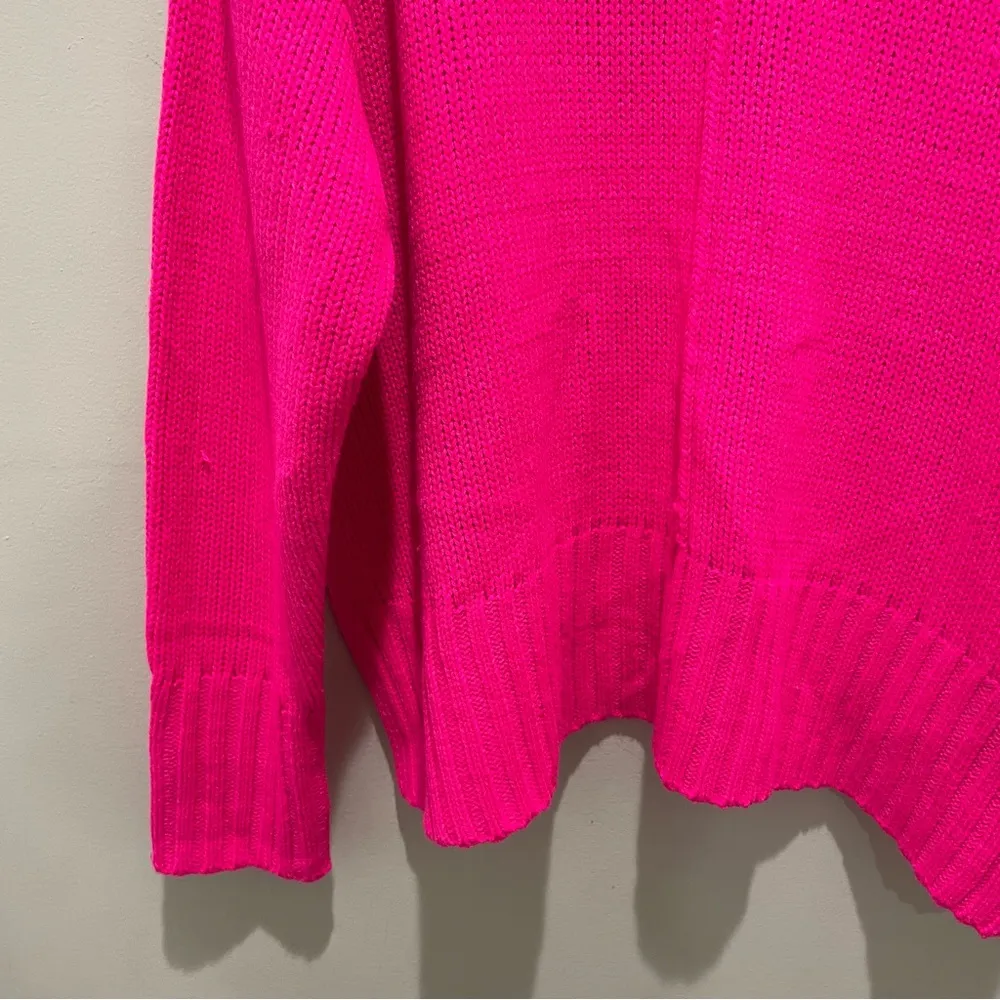 Sew In Love Girls' Day Full Size Center Seam Sweater Pink Size Medium - Image 10