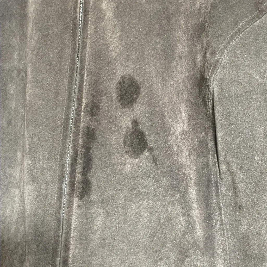 St. John's Bay Chocolate Brown Leather Jacket - Image 3