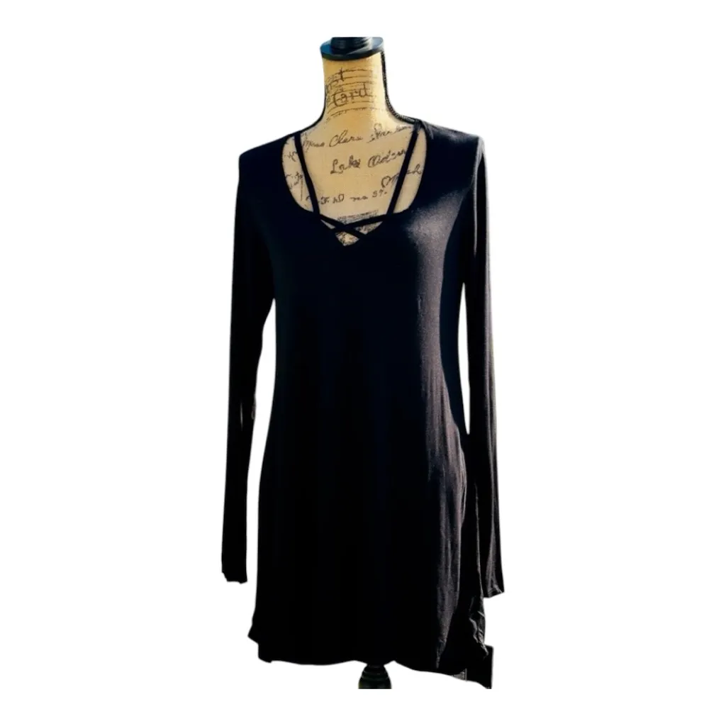 New Revolve Michael Lauren Women’s Leroy Dress Black XSmall - Image 2