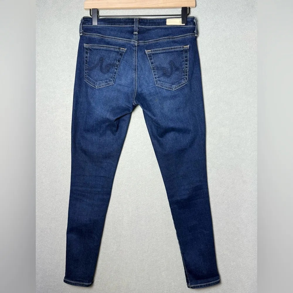 Adriano Goldschmied AG Women B-Type 01 Legging Skinny Blue Stretch Denim Jeans - Image 2