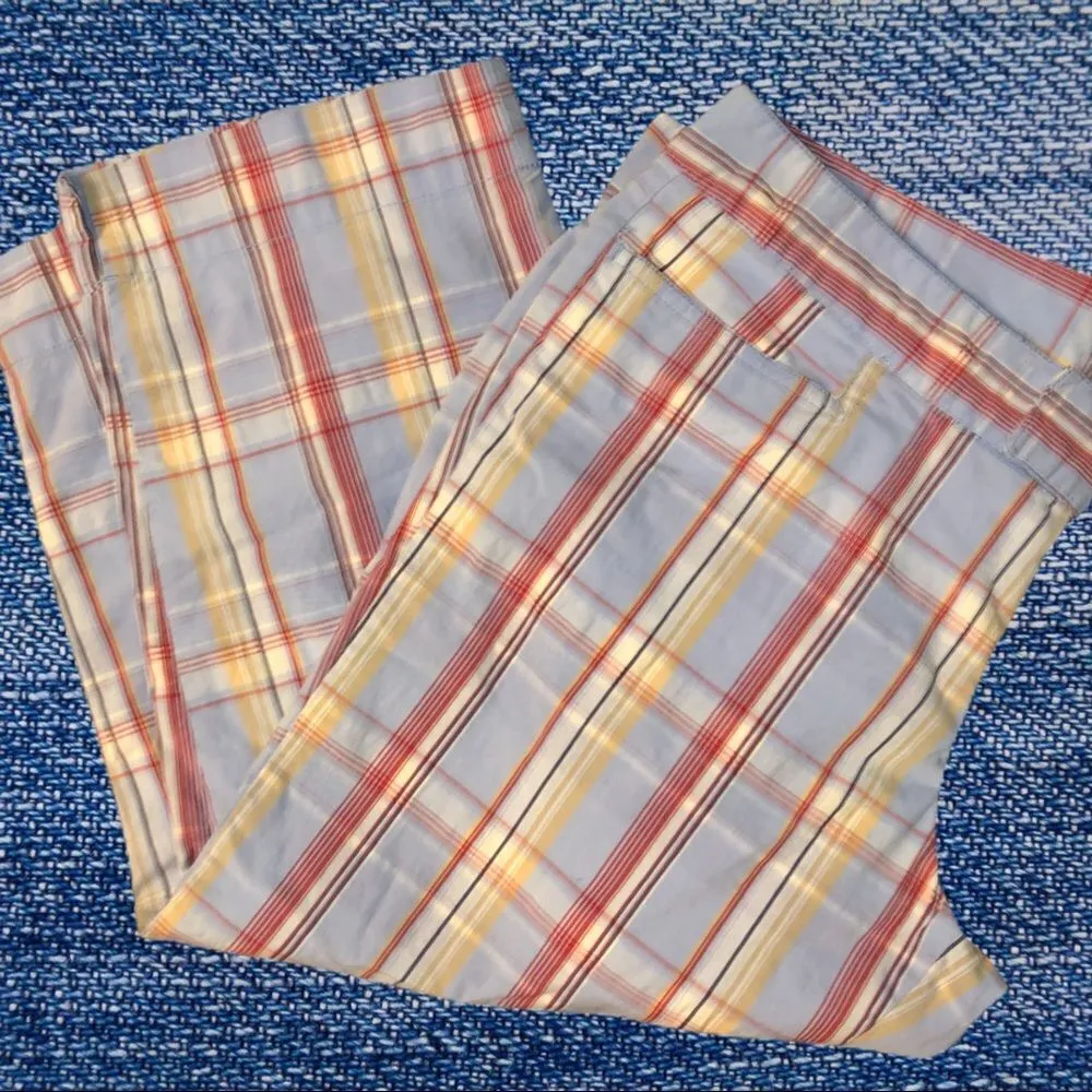 🦋So brand plaid capris - Image 3