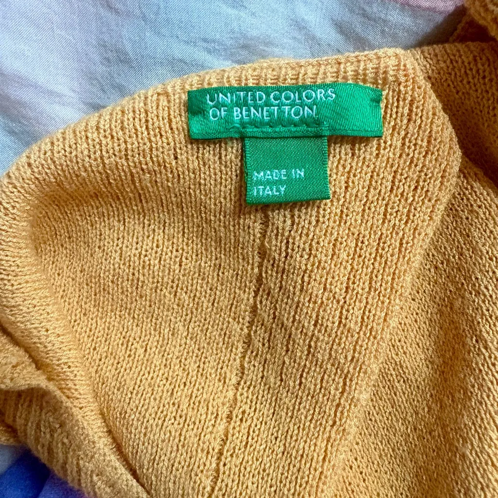 UNITED COLORS OF BENETTON Two-Tone Midi Dress - Image 4