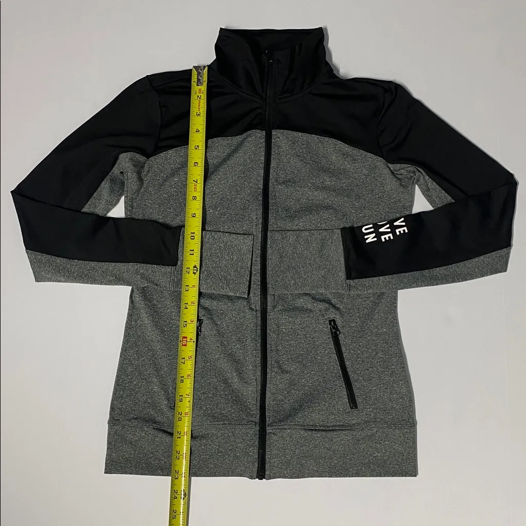 Live Love Dream Lightweight Gray Jacket Sport Women’s XS - Image 2