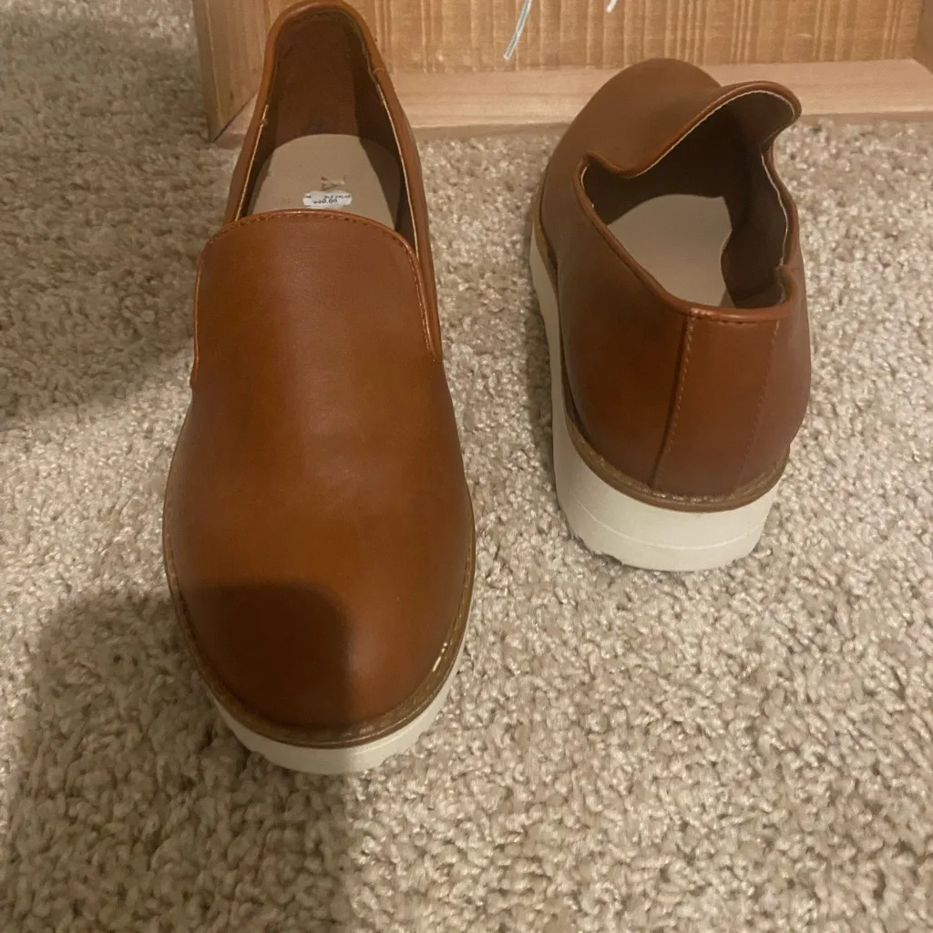 Aldo Leather Loafers Size 6.5 - Image 7