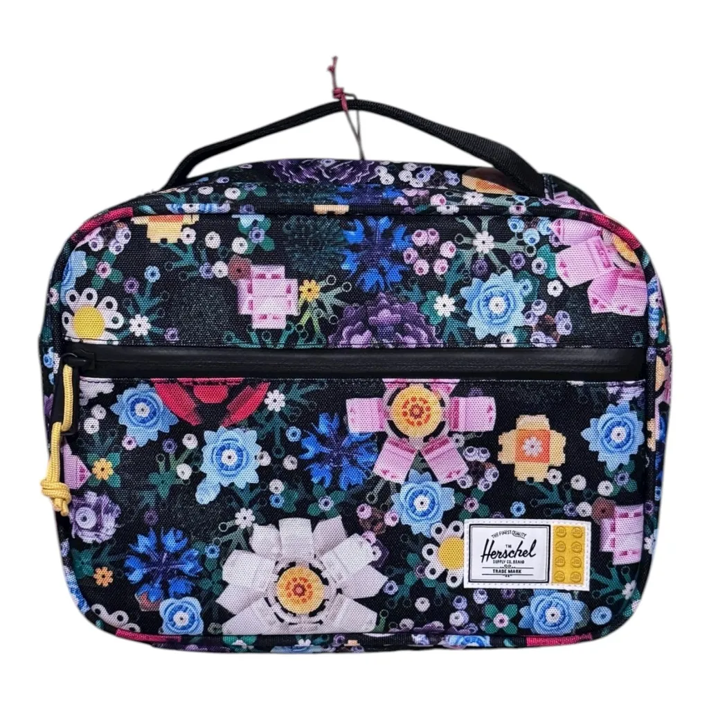NEW Herschel X LEGO Pop Quiz Lunch Box Little Herschel 5L Garden Floral - Image 3