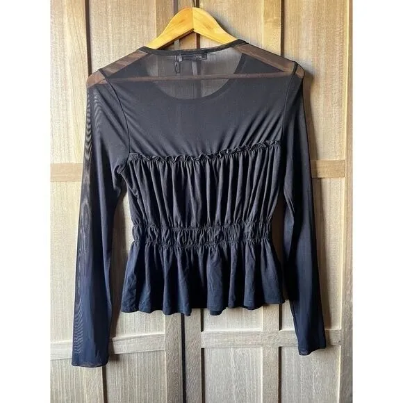 BCBG sheer mesh Top - Image 2