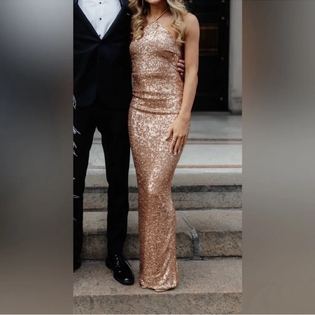 Nookie Treasure Gown in Camel - Image 3