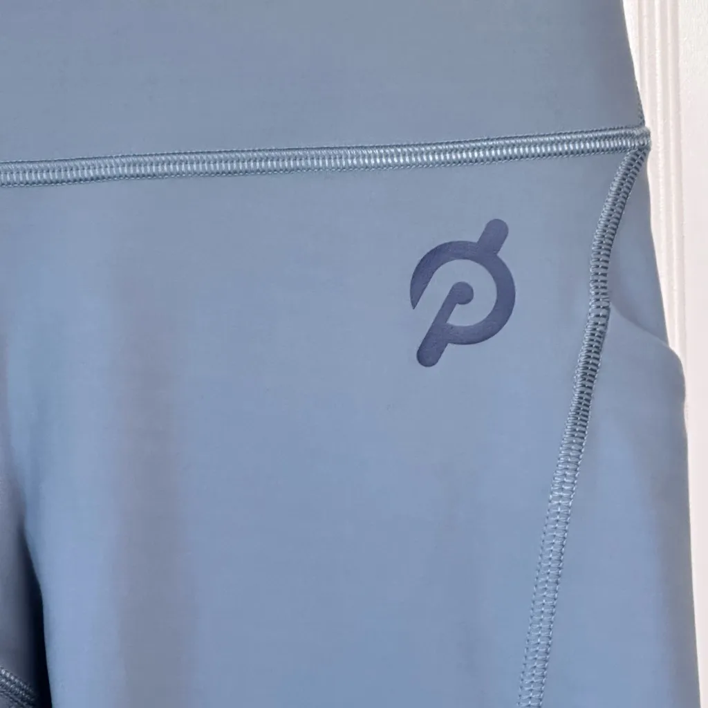 Lululemon Peloton Wunder Train High Rise‎ 25" Leggings Blue Cycle Bike Size 8 - Image 4