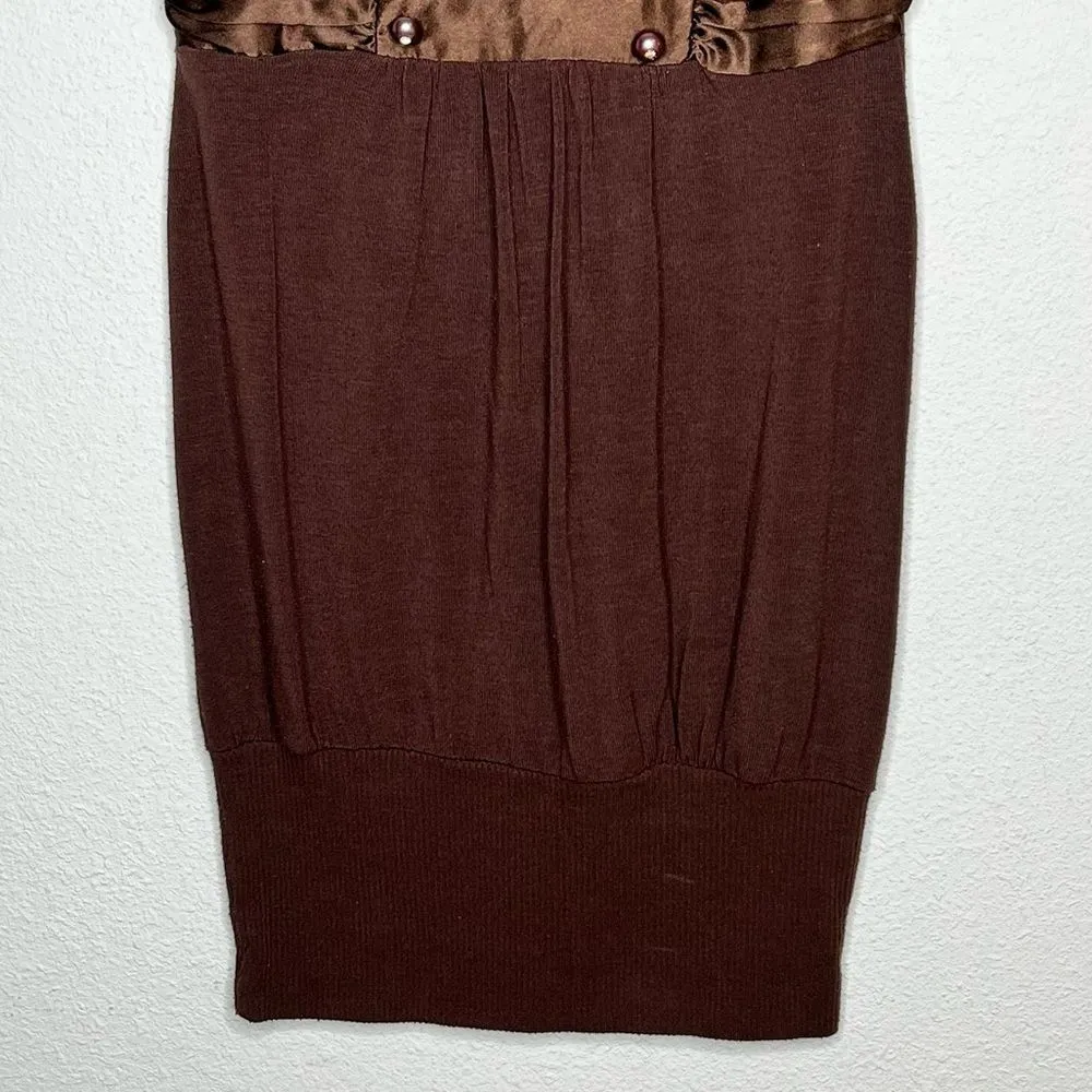 ENTRY  Brown‎ Dress - Image 3