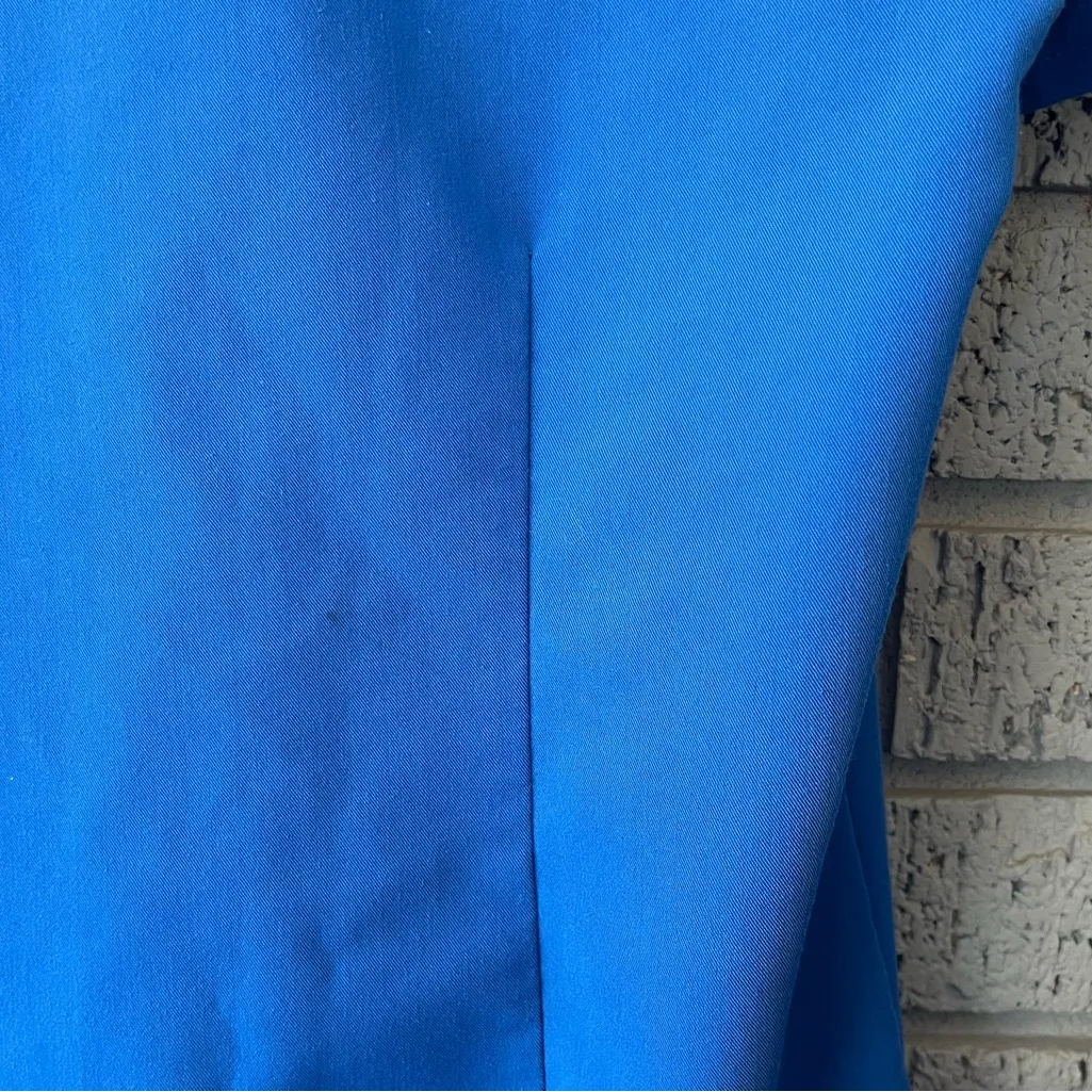 Figs Scrub Set Royal Blue Catarina Top Zamora Joggers Size XS - Image 9