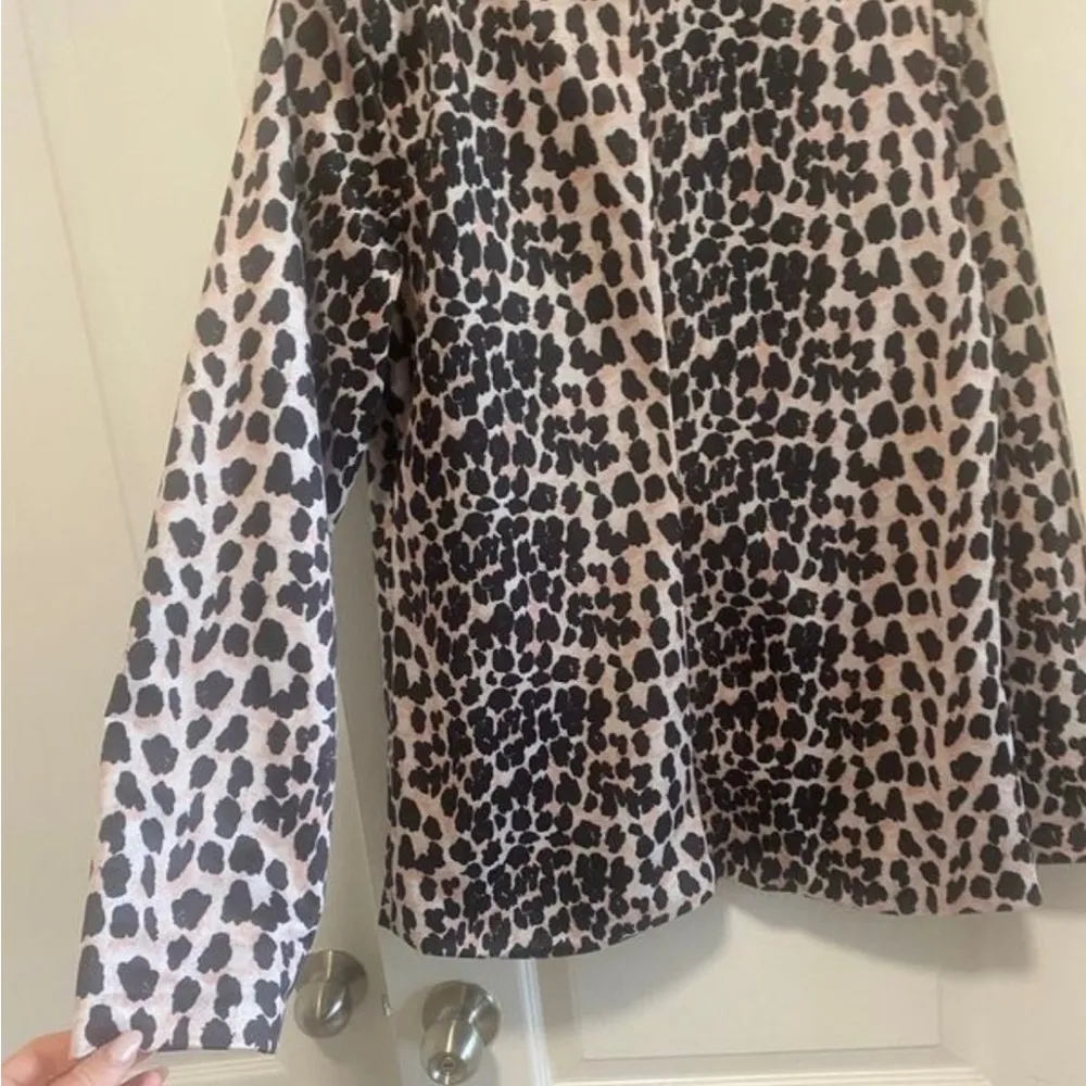 Cheetah print Blazer Yellow - Image 3