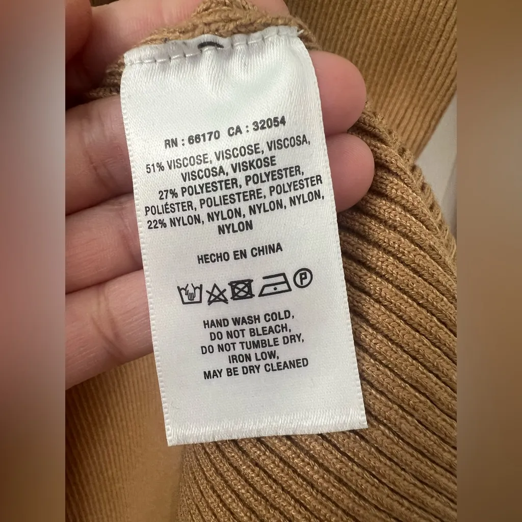 Anthropologie Maeve Ribbed Slim Cardigan(Size S) - Image 10