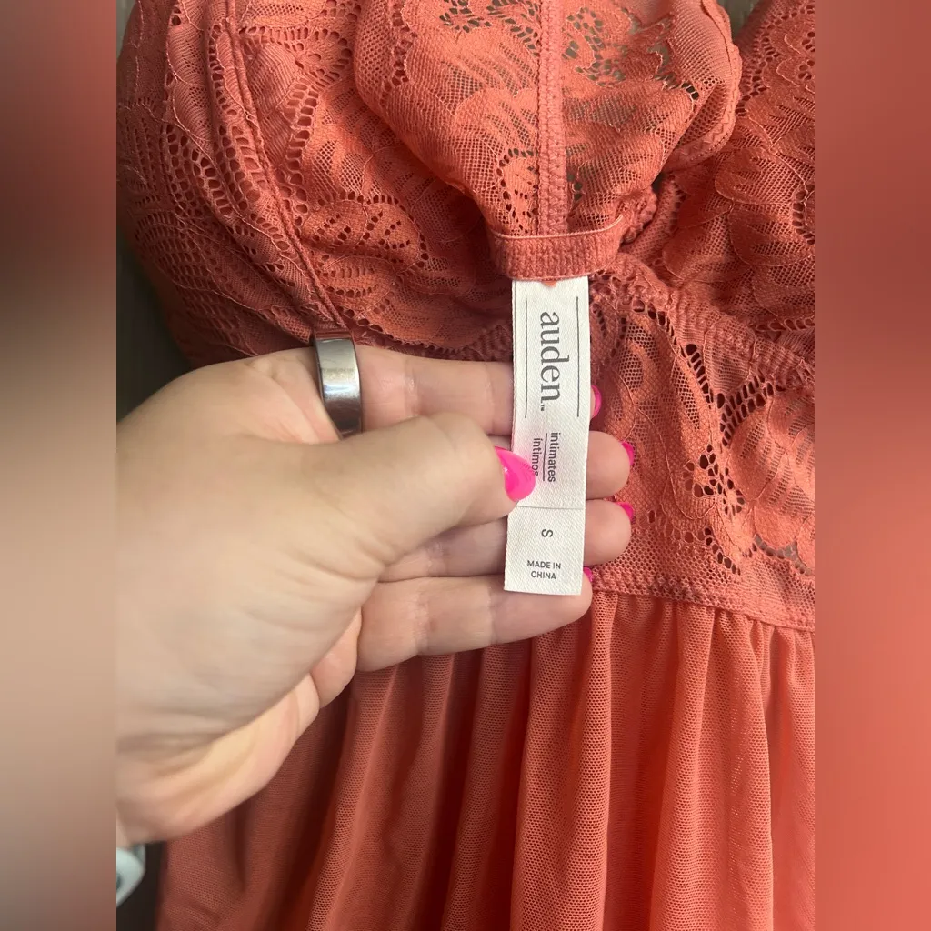 NWT Auden Babydoll Top Pink - Image 7