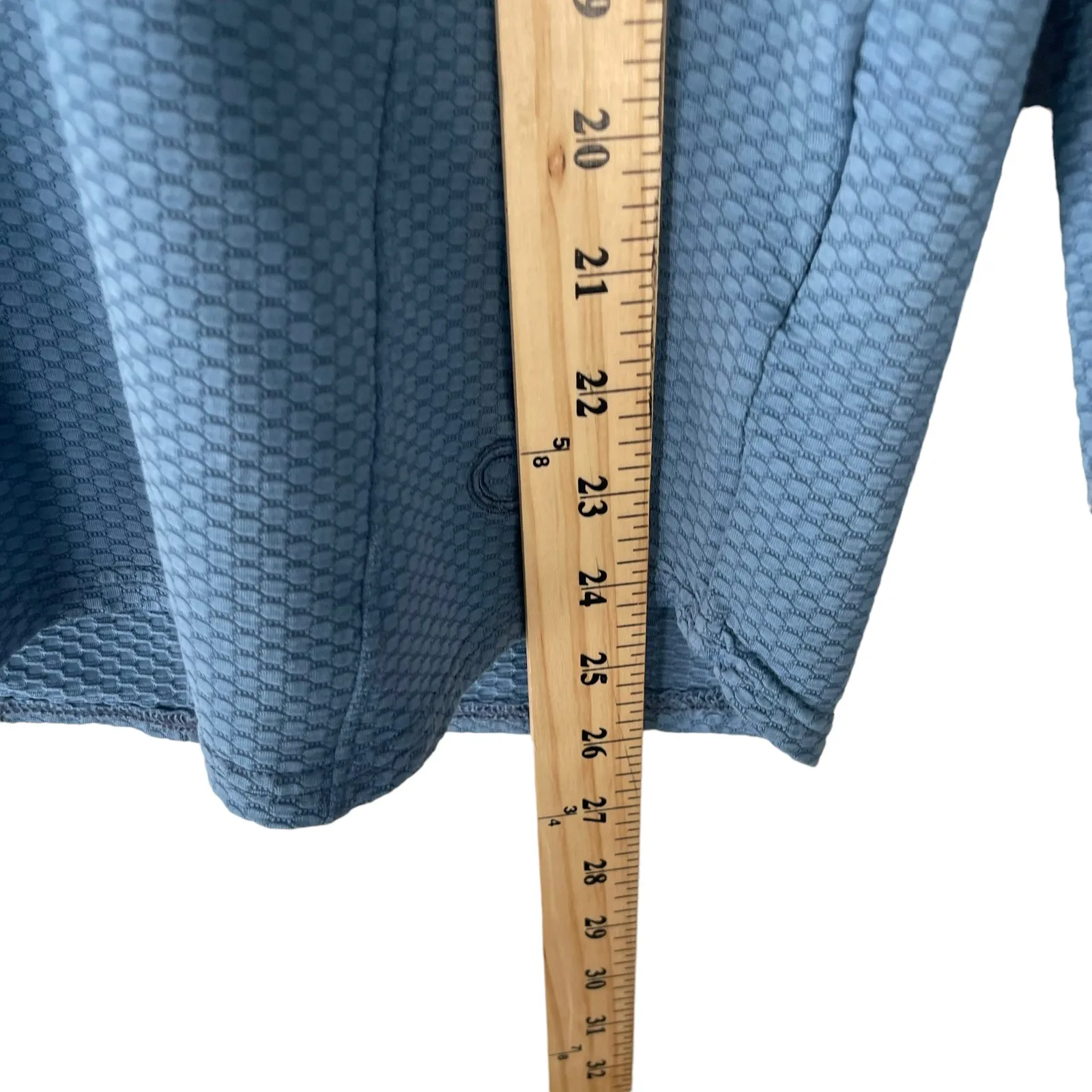 Nike Sphere ACG Size M Running Blue Half‎ Zip Pull Over Lightwear Sweater - Image 8