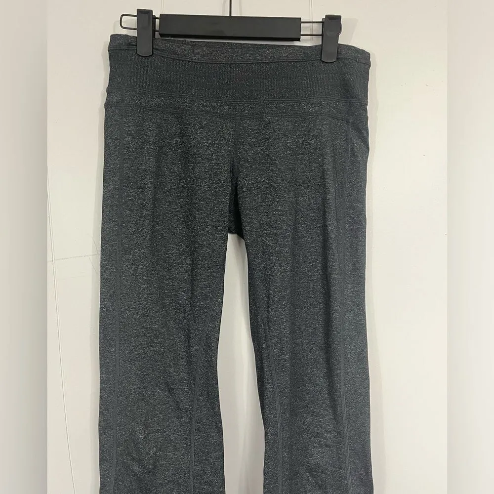 PrAna Contour Flare Gray Leggings Yoga Pants Size Small Short Inseam - Image 3
