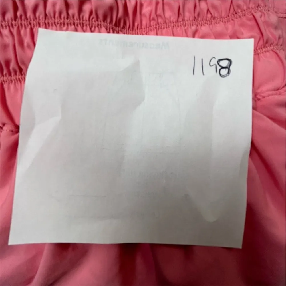 Nike Women's One Dri-FIT High-Rise 3" Shorts Pink Size XL - Image 6